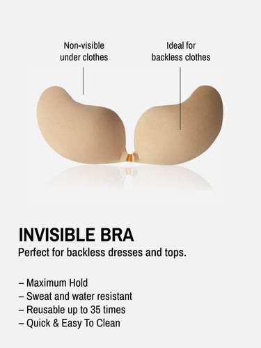 Adhesive bra